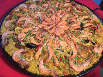 La paella Valenciana