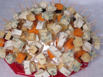 Hérisson de fromages
