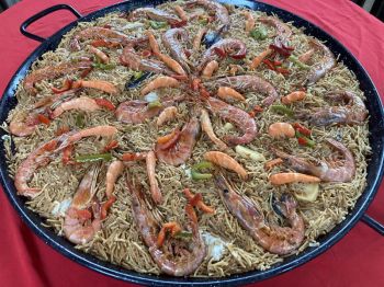 La paella La Fideuà 